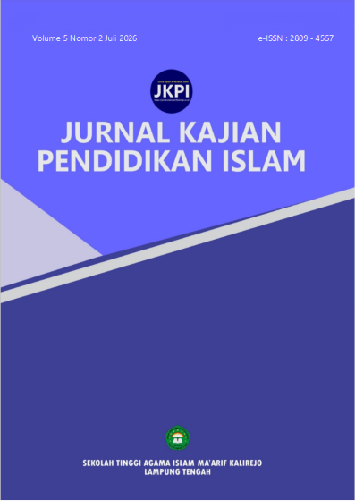 Cover Jurnal Kajian Pendidikan Islam